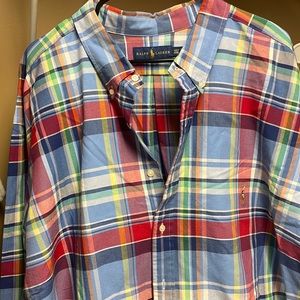 Big and Tall Ralph Lauren shirt long sleeve